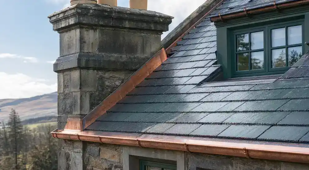 Conservation Roofing context for Scottish heritage roofing work.